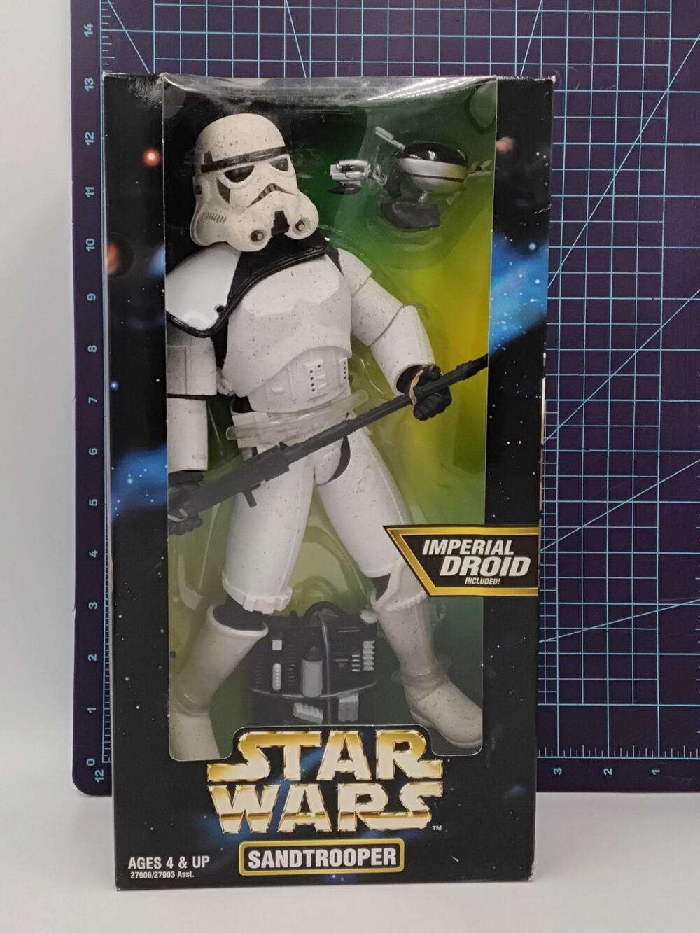 1997 SANDTROOPER with Imperial Droid 12” Figure Action Figure Sealed Star Wars